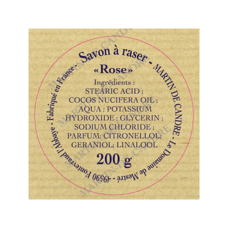 Jabón de Afeitar Rosas Martin de Candre Ed.Limitada 200gr