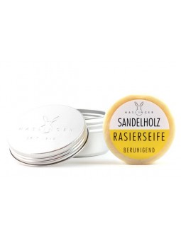 Haslinger Sandalwood Shaving Soap with Case 60gr